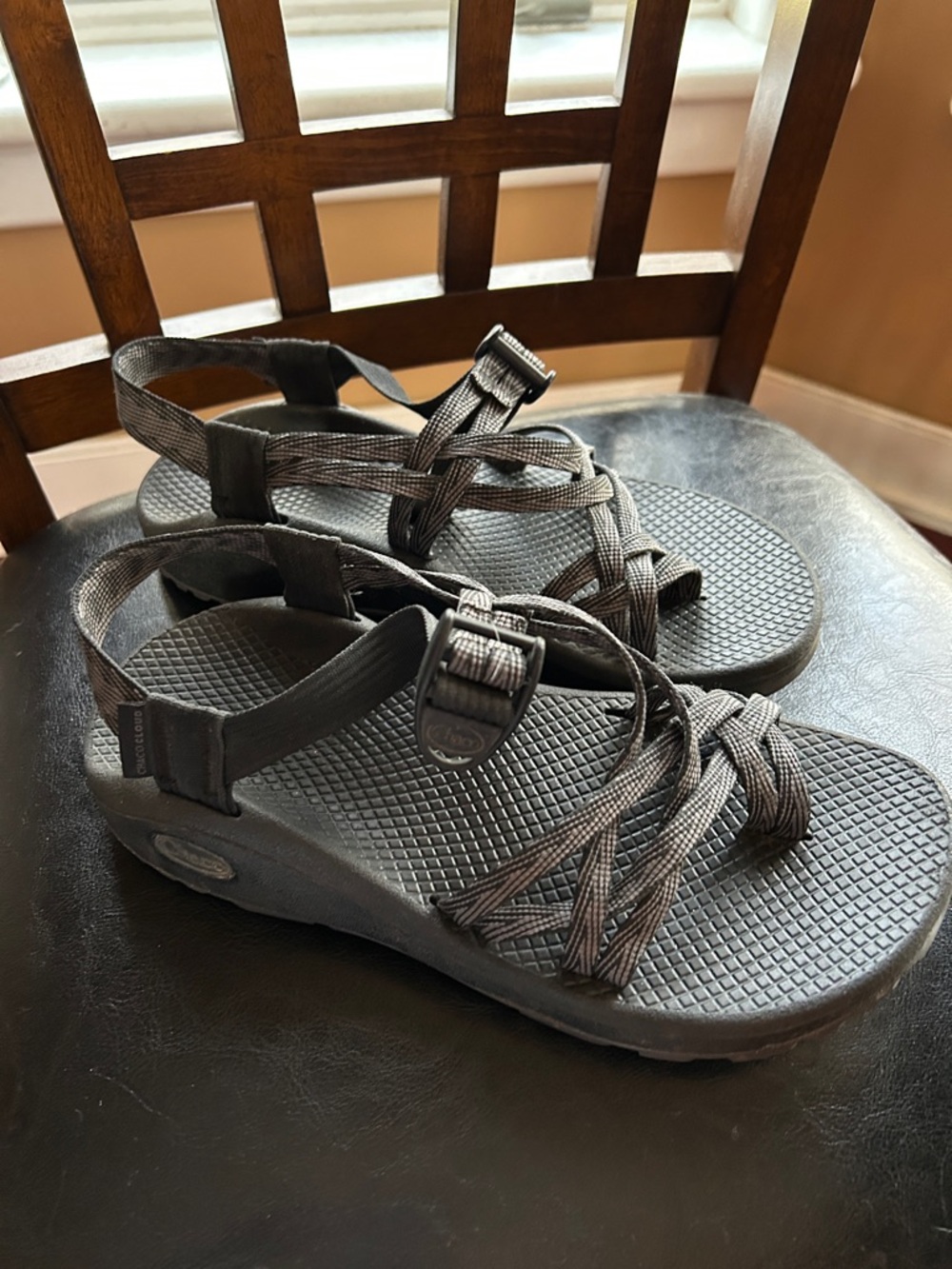 Chaco Womens Black Sandals